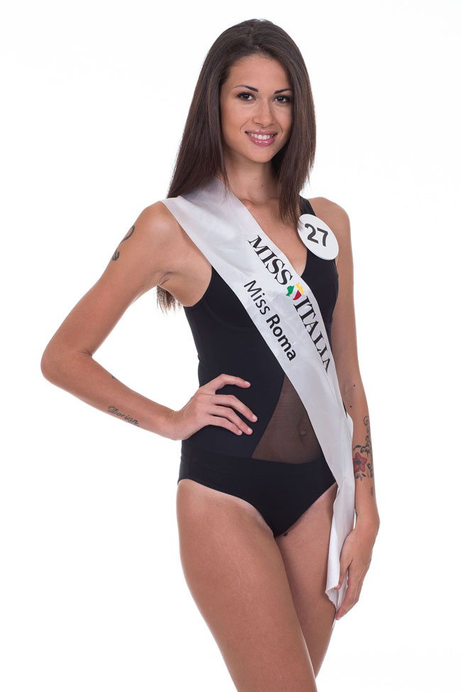 Nadia Nefzi - Miss Roma 2016