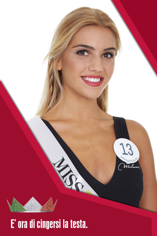 Emilia Paolicelli - Miss Miluna Puglia 2017