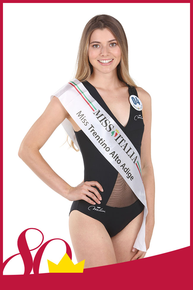 N.4 CECILIA BERNARDIS - MISS TRENTINO ALTO ADIGE