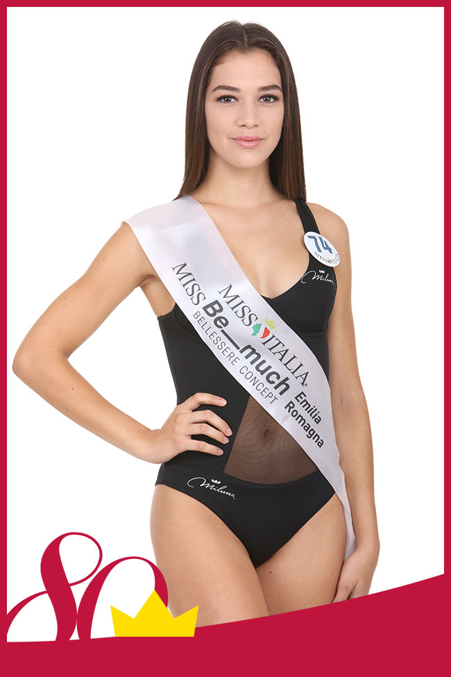 N.74 CATERINA MARTELLI - MISS BE_MUCH EMILIA ROMAGNA