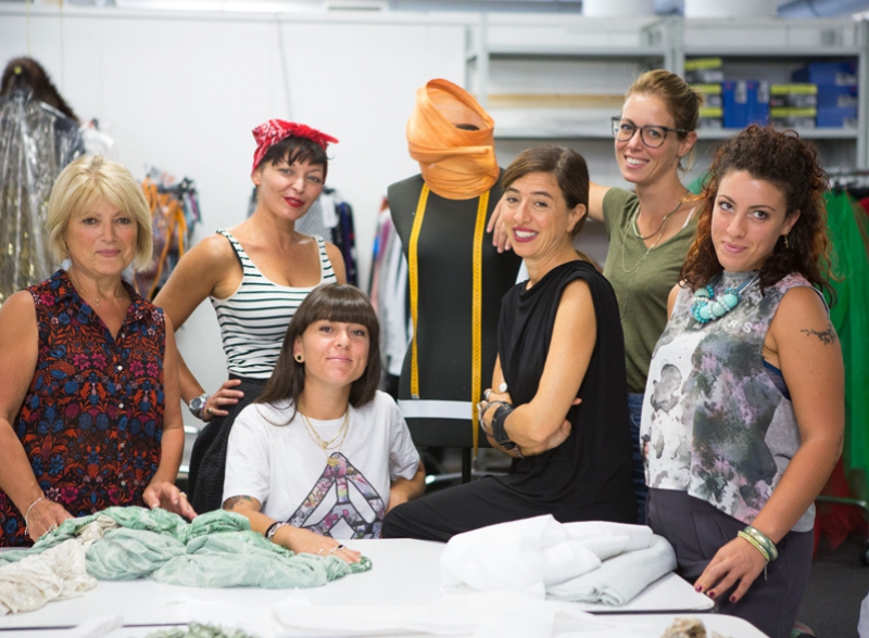 La costumista Maria Sabato: 
