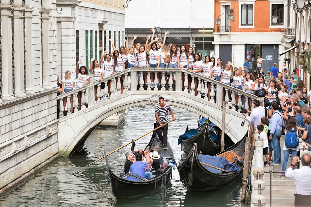 LE FINALISTE DI MISS ITALIA DOMANI A VENEZIA CON LA PATRON