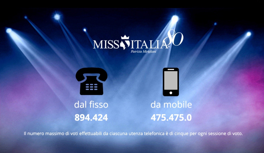 IL TELEVOTO DECIDERÀ MISS ITALIA 2019