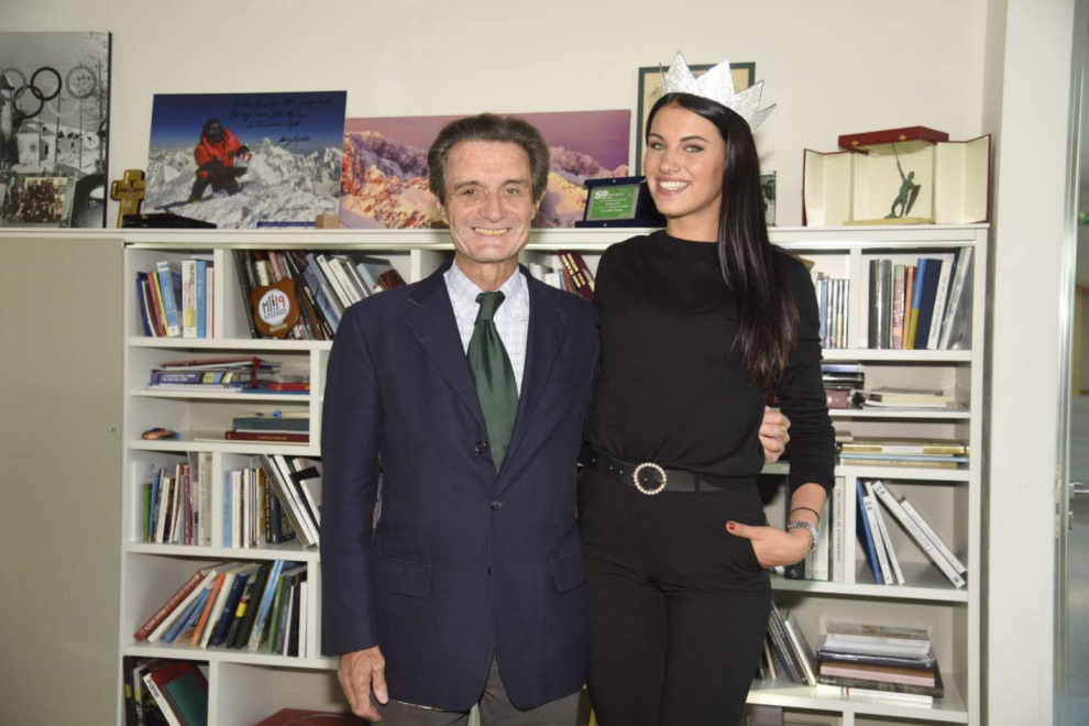 CAROLINA STRAMARE INCONTRA IL PRESIDENTE FONTANA E L’ASSESSORE MAGONI DELLA REGIONE LOMBARDIA