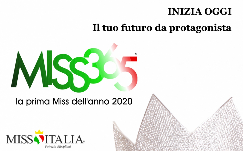 PARTE 'MISS 365, LA PRIMA MISS DELL’ANNO 2020'