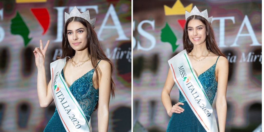 MISS ITALIA 2020 E’ MARTINA SAMBUCINI DI ROMA