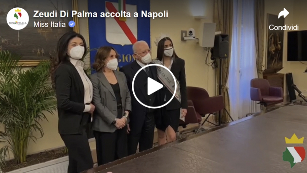ZEUDI DI PALMA ACCOLTA A NAPOLI - VIDEO REPORTAGE