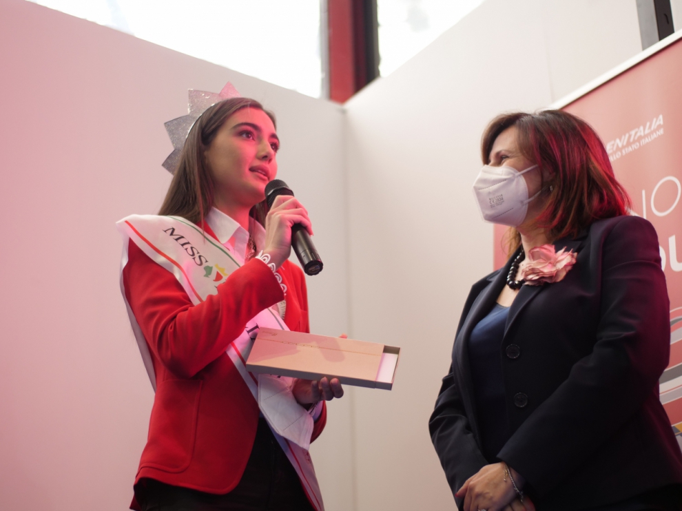 MISS ITALIA ALLA MOSTRA MEDITERRANEA DEL TURISMO A NAPOLI