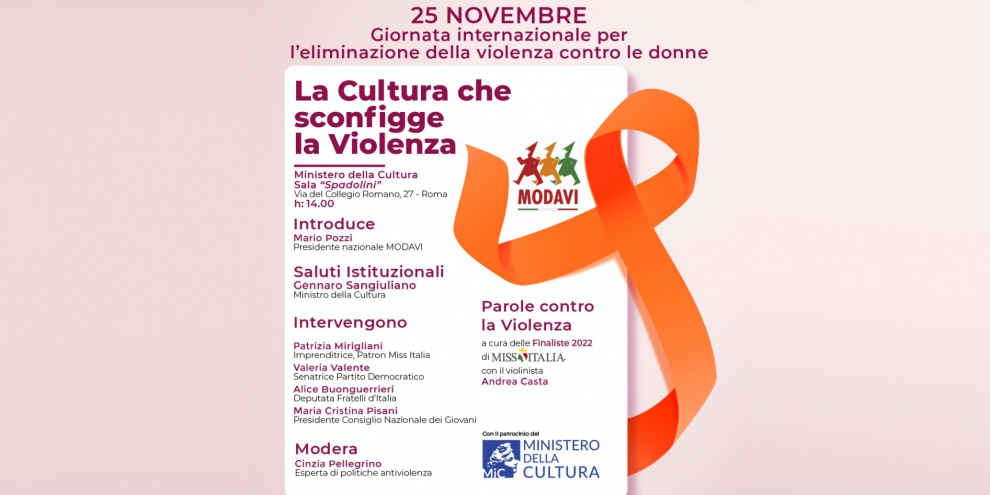 LA CULTURA CHE SCONFIGGE LA VIOLENZA