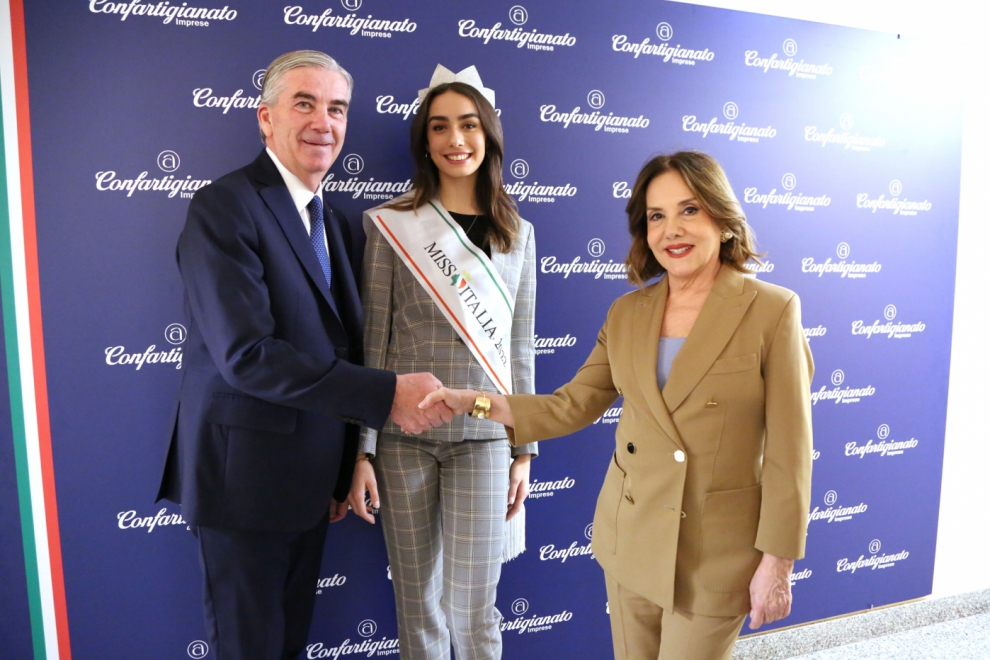 CONFARTIGIANATO E MISS ITALIA INSIEME PER PROMUOVERE LA BELLEZZA DEI TALENTI MADE IN ITALY