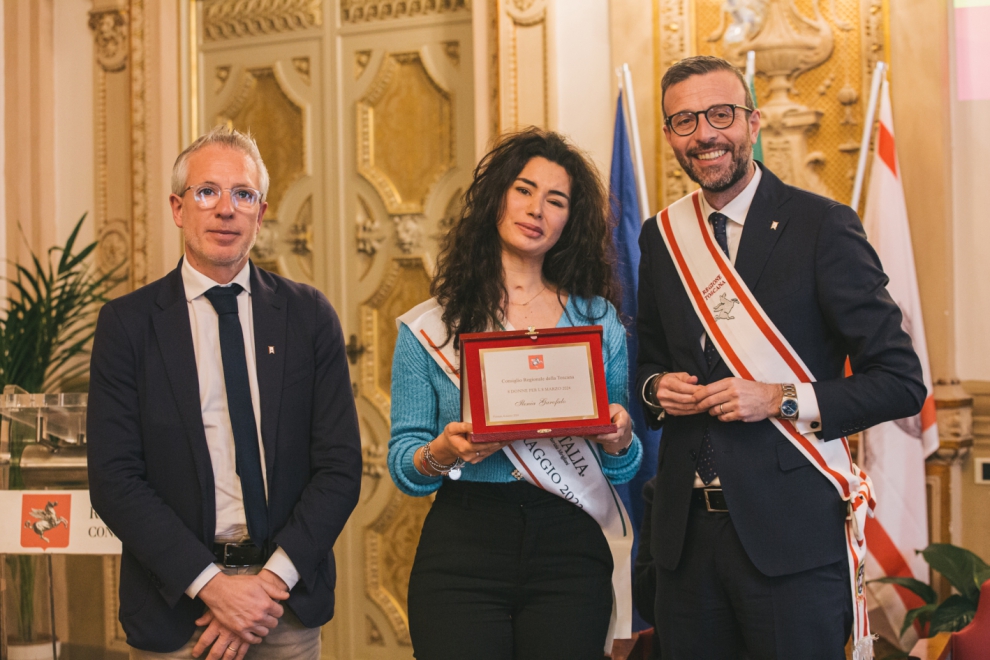 ILENIA GAROFALO, MISS CORAGGIO 2023, PREMIATA DALLA REGIONE TOSCANA