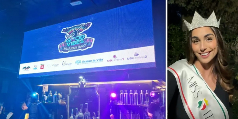 MISS ITALIA TESTIMONIAL DI ‘GOOD VIBES – BALLO SENZA SBALLO’