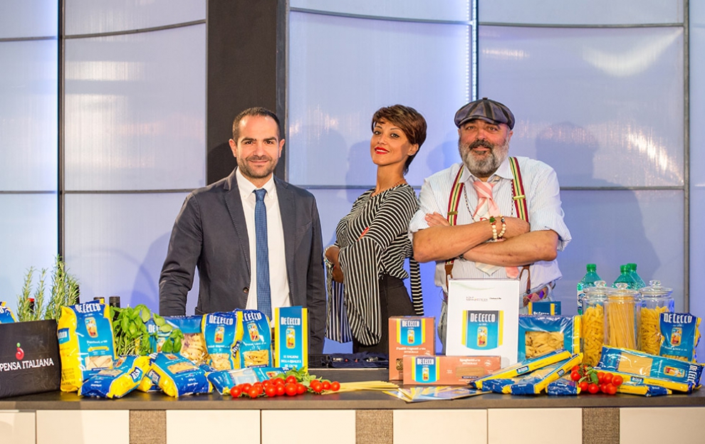 Pasta De Cecco a La Casa di Miss Italia