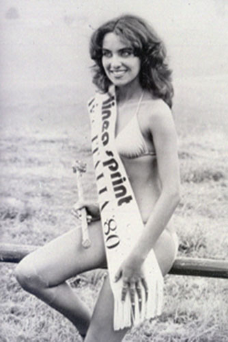 Cinzia Lenzi - Miss Italia 1980