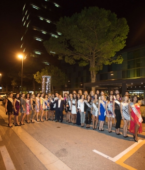Le Miss al Merville con il Sindaco di Jesolo